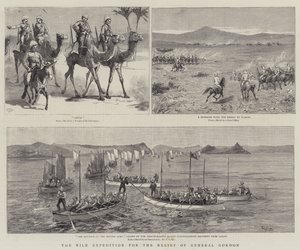 La Expedición del Nilo para el Rescate del General Gordon de Charles Edwin Fripp